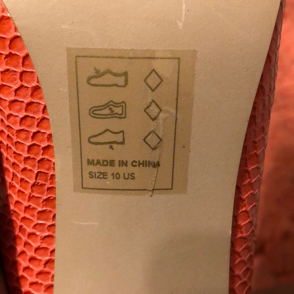 Coral Stilettos -4 inches - Picture 3 of 5